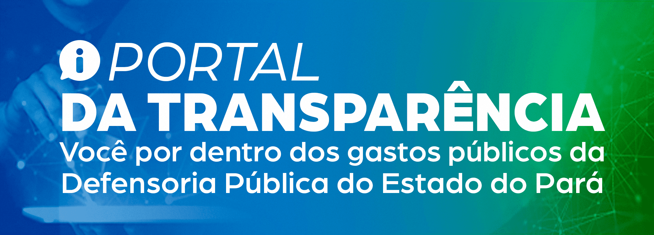 Ir para o Portal da transparência